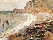 Claude Monet Etretat oil on canvas